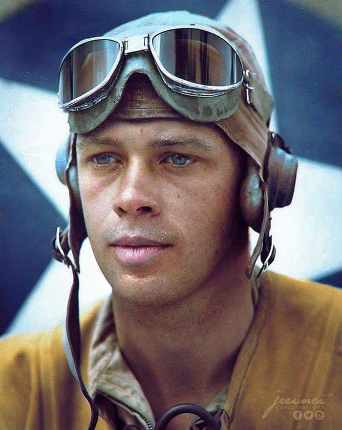 Capt. George Malcolm Ashmun - US Marine Corps pilot from WWII looks ...