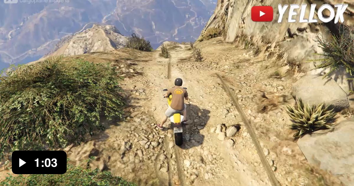 HOW TO FLY A BIKE AND LAND IT IN A PLANE! 9GAG