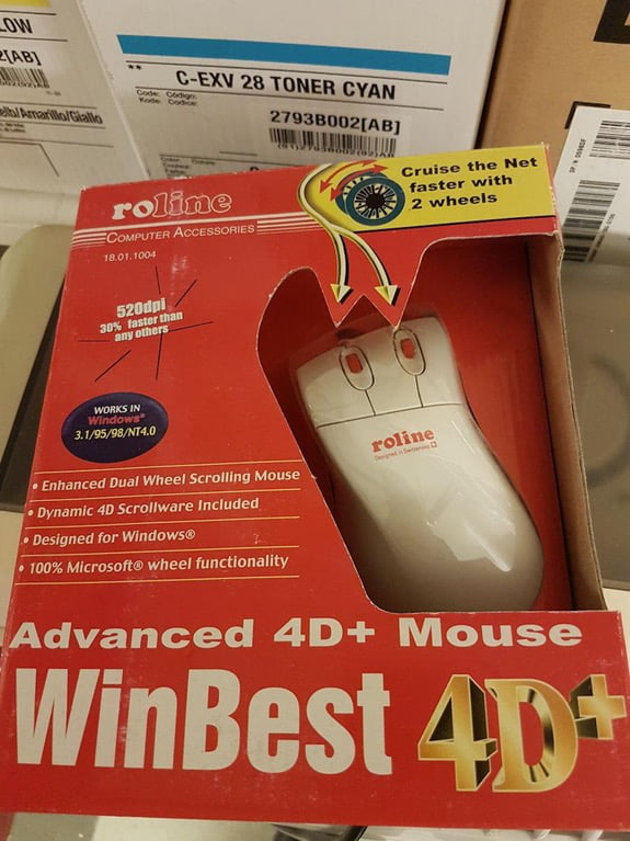 Dynamic 4d scrollware included. When you need to cruise the net faster ...