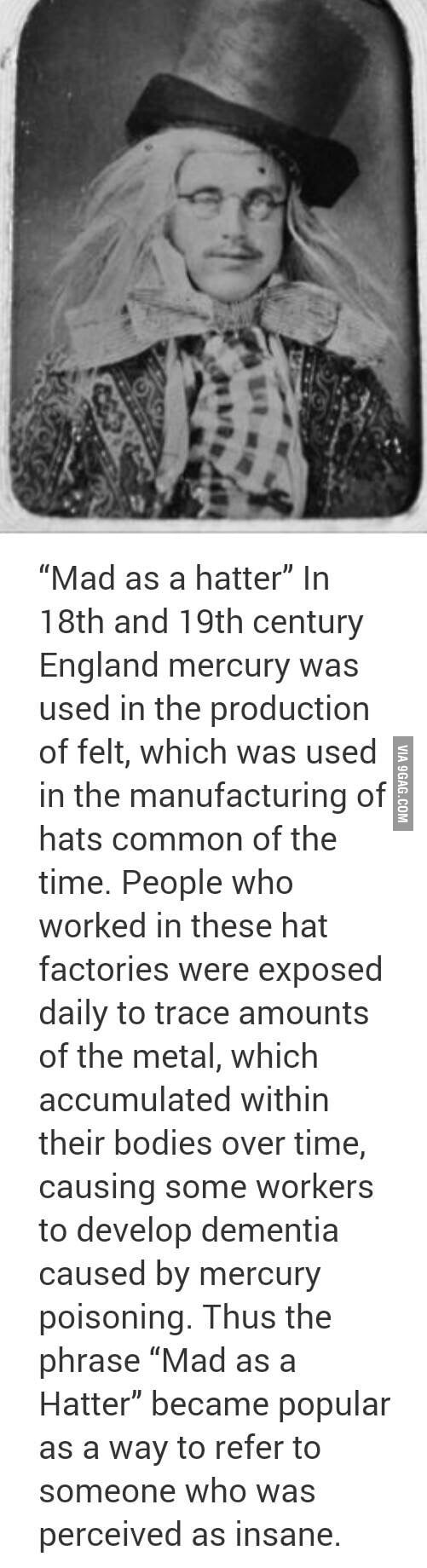 mad as a hatter origin