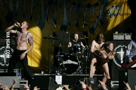 The cumshots band sex on stage images 21