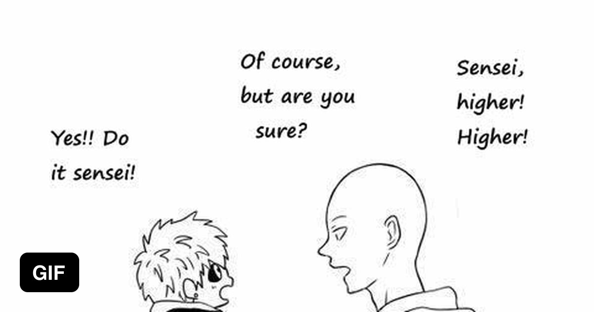 Saitama and Genos with a Jojo pose - 9GAG