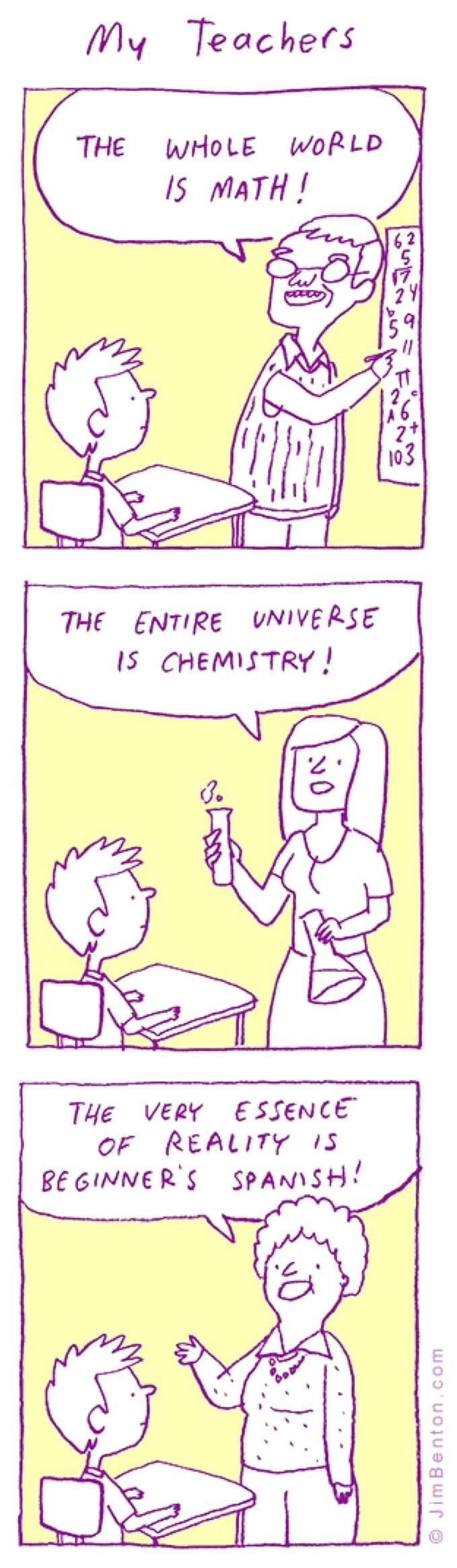 Teachers in a nutshell - 9GAG