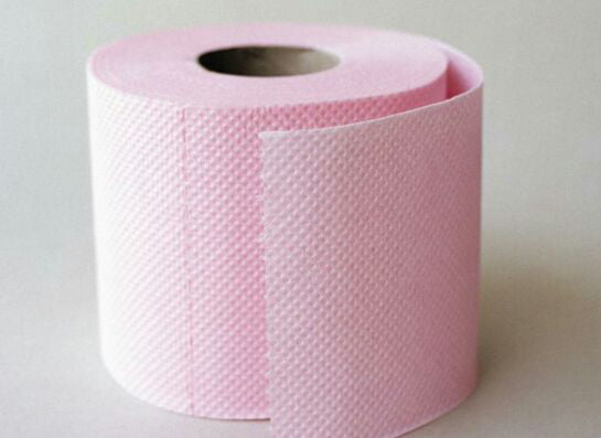 Why is toilet paper pink in France (or papier toilette as the French w
