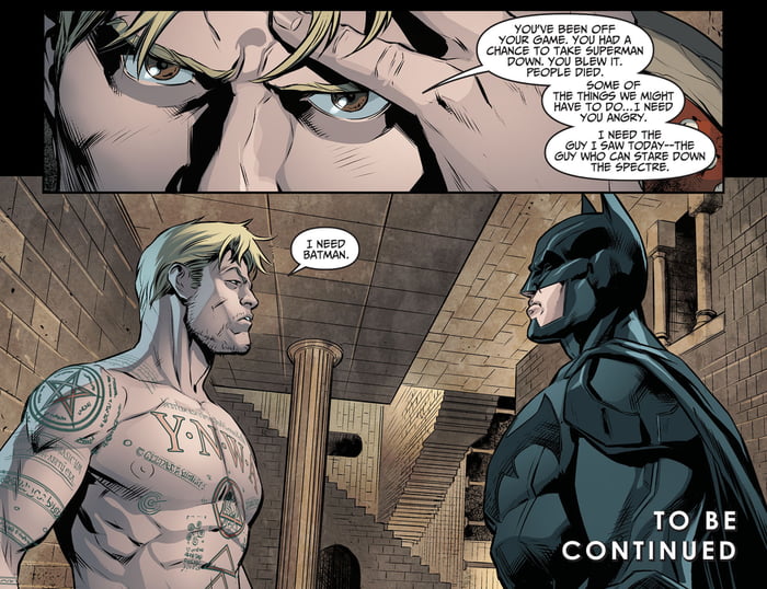 TFW when Constantine need Batman - 9GAG