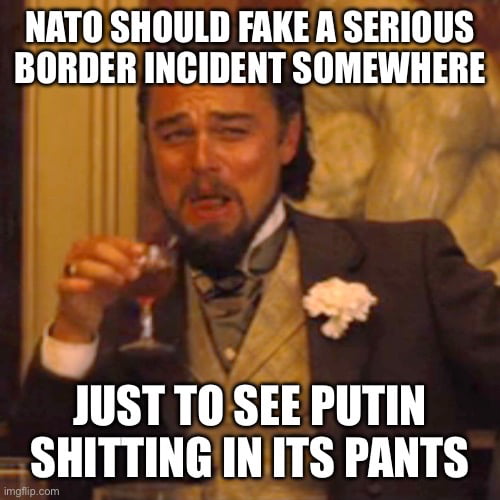 Kremlin is constantly threatening NATO. It’s a posture of a tiger paper ...