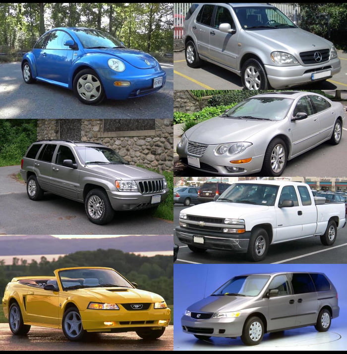 Allnew models in 1999, Now qualify for Vintage, Classic or Antique Car