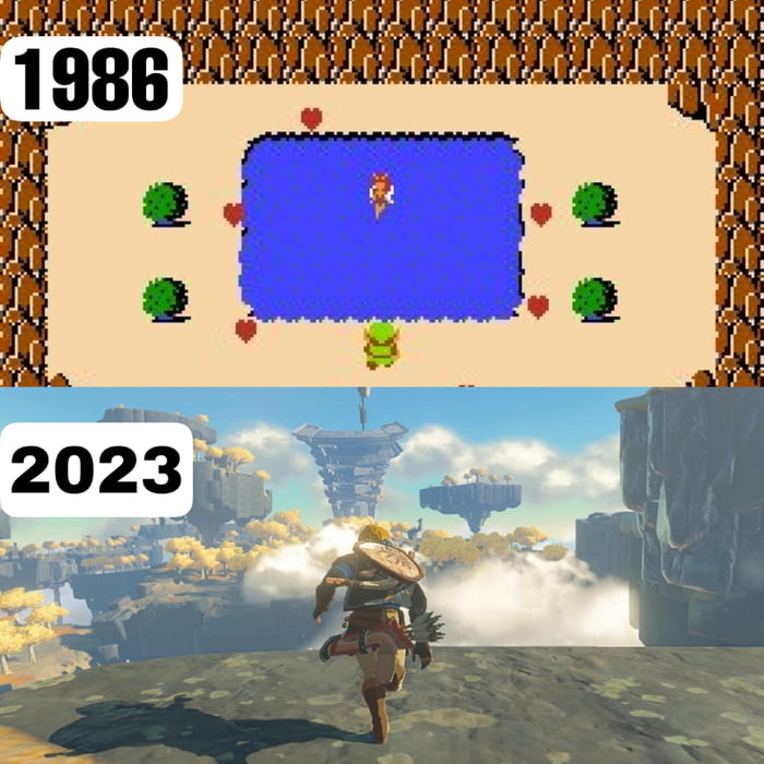 The Evolution Of Zelda! - 9GAG