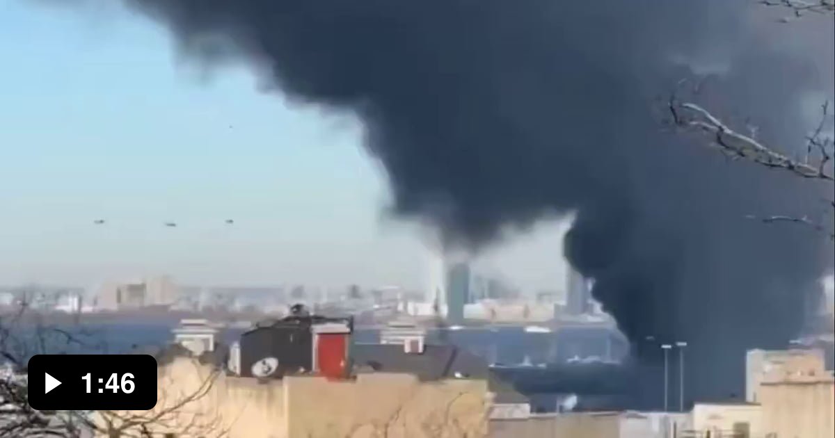 NYPD Evidence Warehouse in Brooklyn was destroyed by a fire on 13 ...