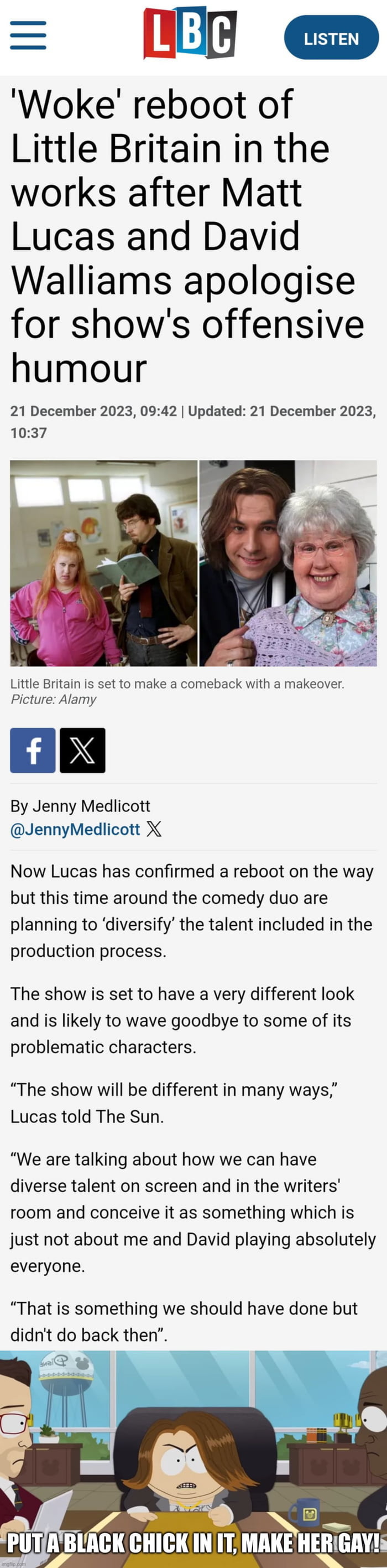 "It Will Be More Diverse, Inclusive And Sensitive". God Forbid Comedy ...