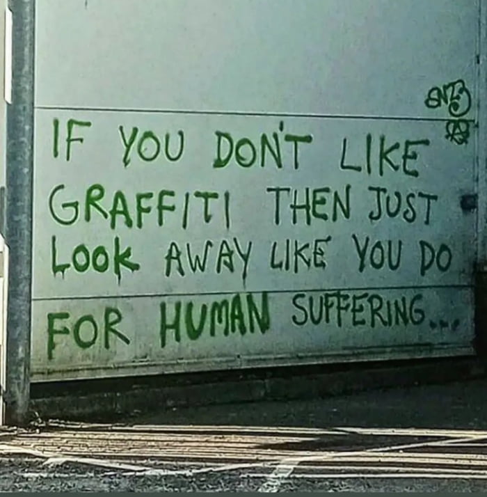 Graffiti Is A Type Of Art - 9gag