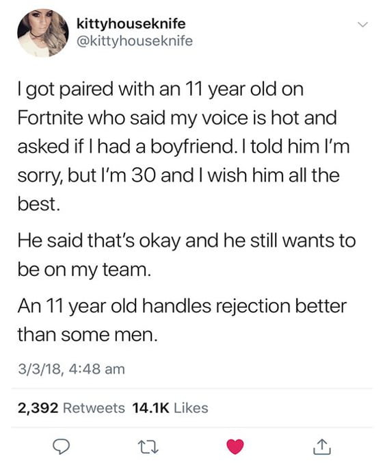11 year olds Handle Rejection Better Than Adults 9GAG