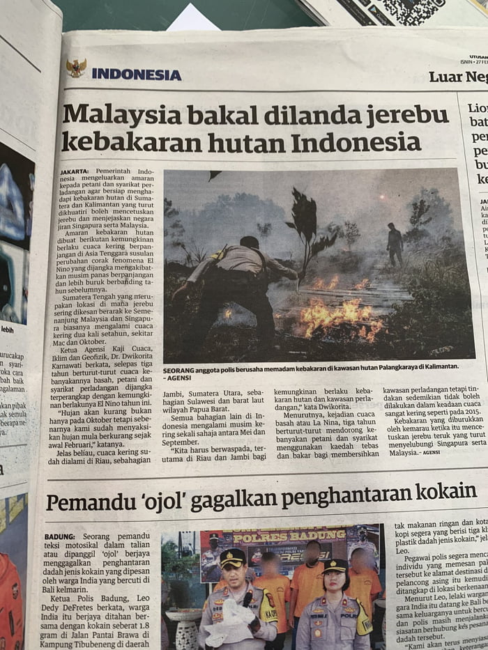 Kehebatan Negara Ekonomi G Mengurus Hutan Gag