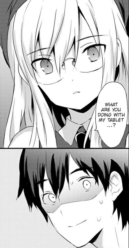 Sister Hentai Porn - When you open porn or hentai with you little sister phone suddenly she  caught you - 9GAG