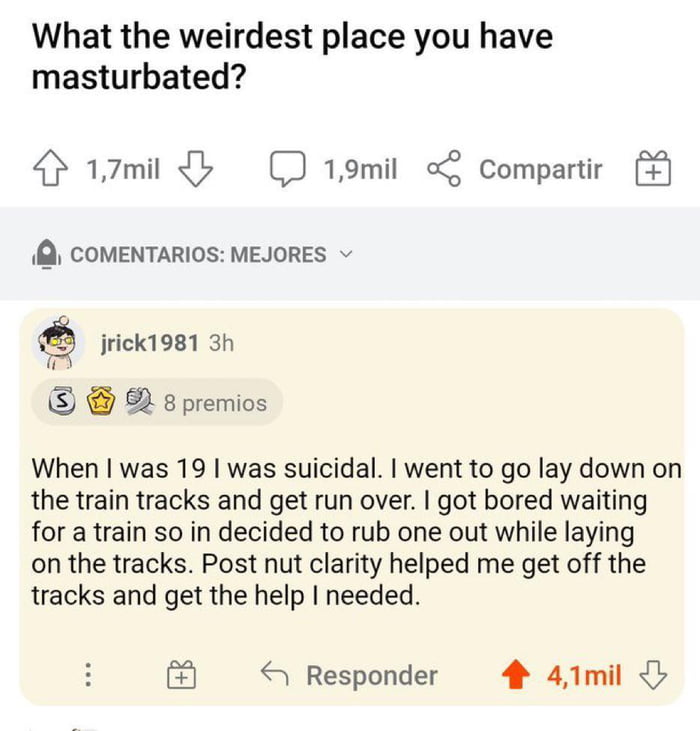 Post nut clarity comes in clutch 9GAG