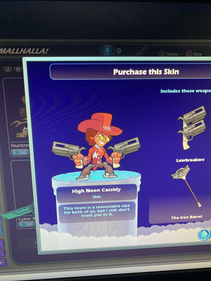 Brawlhalla skin 9GAG
