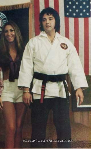 Elvis black belt best sale