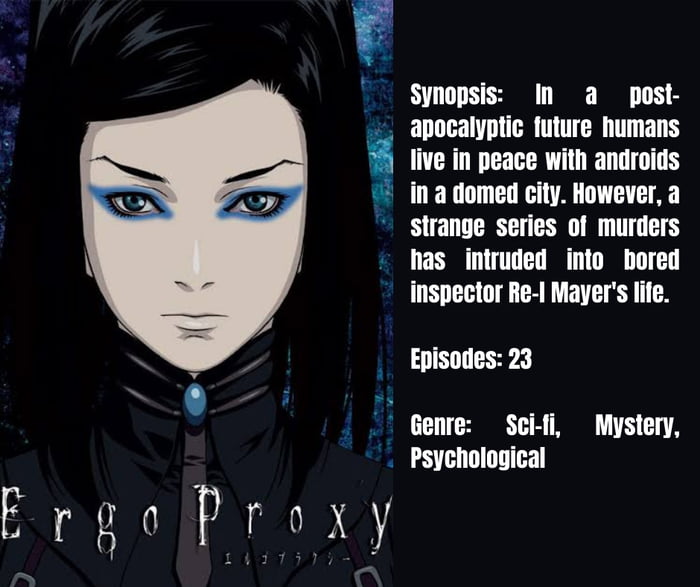 Ergo Proxy Dark Anime High Resolution Wallpapers Desktop Background