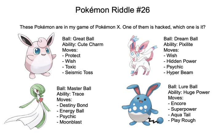 Pokémon Riddle #26 - 9GAG