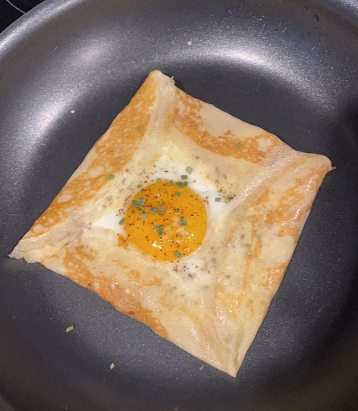 Ham, Egg and Cheese Galette - 9GAG