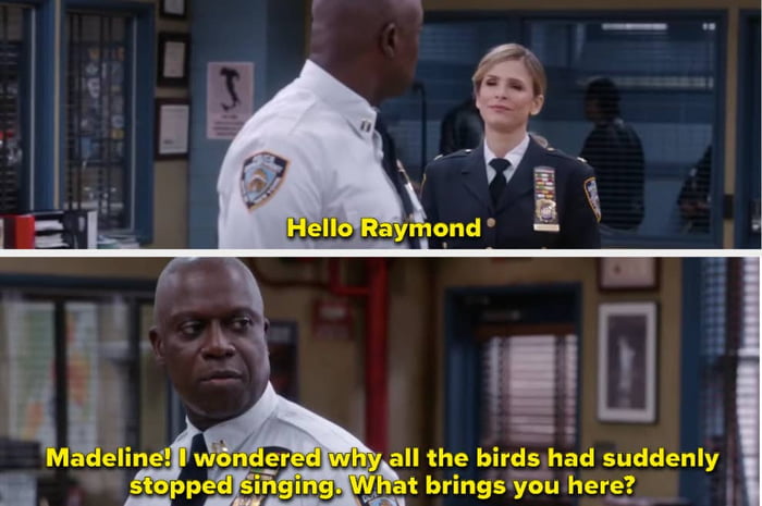 Captain Holt had some of the best insults - 9GAG