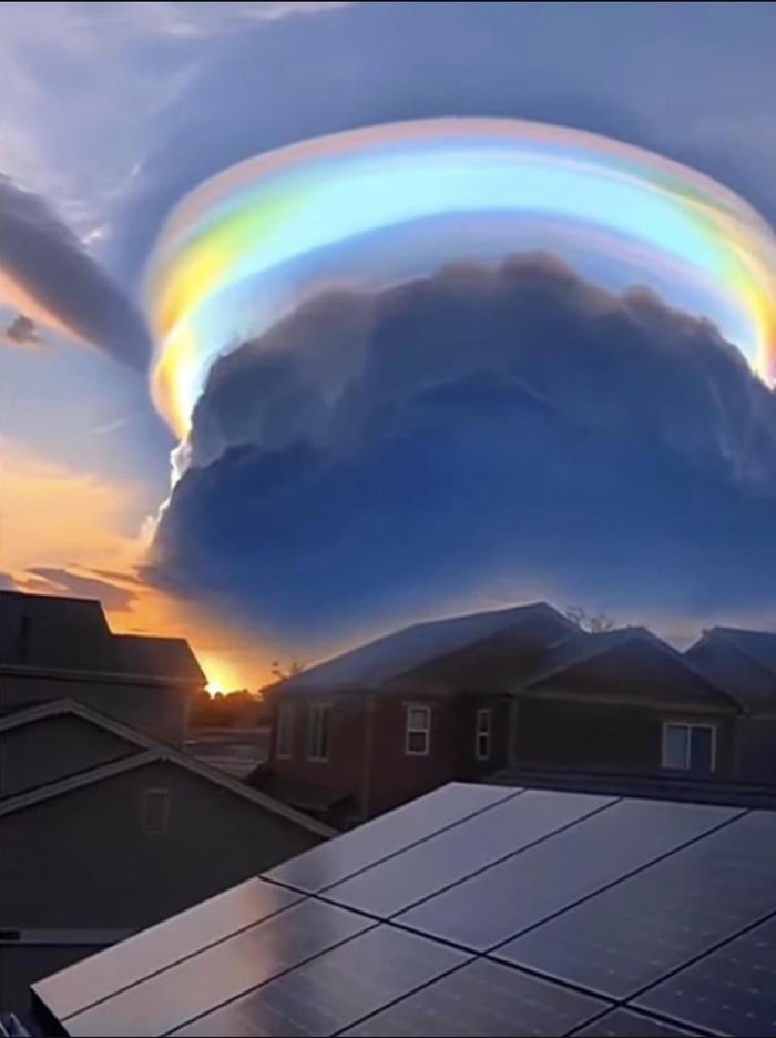 The God Of Rainbows Is Incoming In Her Fortress 9gag