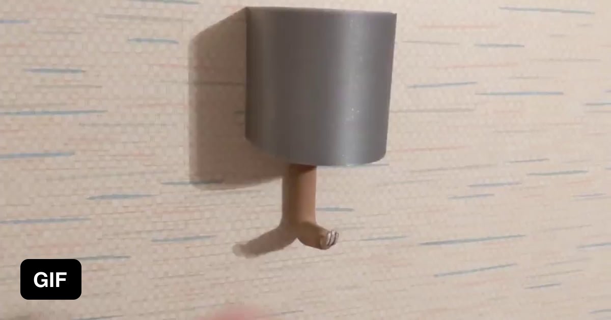 3D printed pop up sloth hook 9GAG