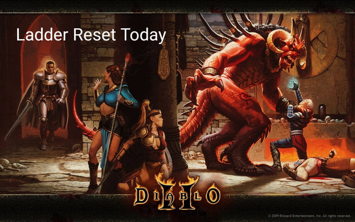 when does diablo 2 ladder reset