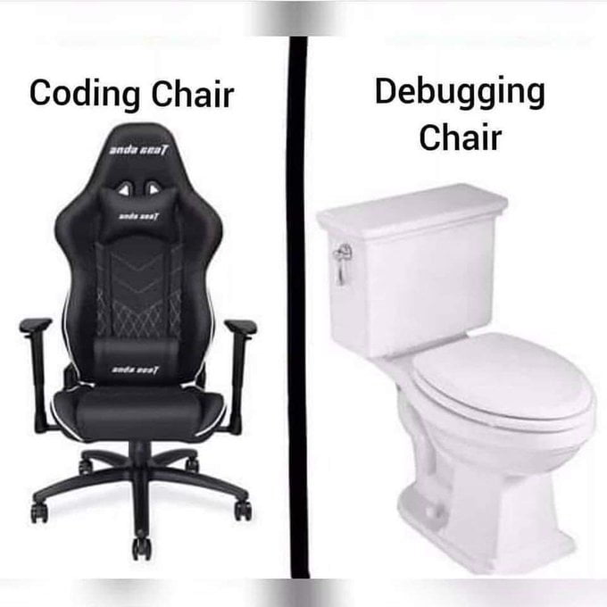Coding chair - 9GAG