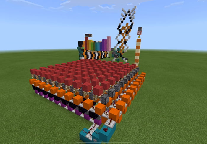 Satisfying minecraft contraptions - 9GAG