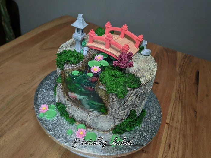 Fairy Garden Cake - BEIGE MARVEL BAKERY