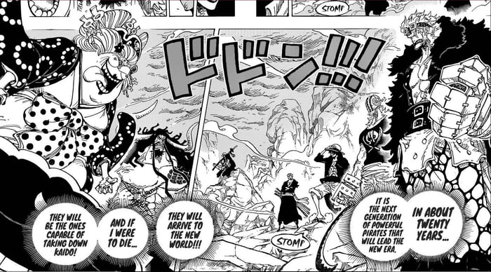 One Piece Chapter 1045: Momo & Yamato to get to the rooftop to