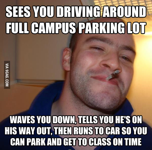 Awesome guy on campus yesterday - 9GAG