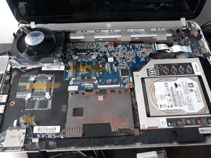 I have been working with this laptop for more than 10 years, as you see ...