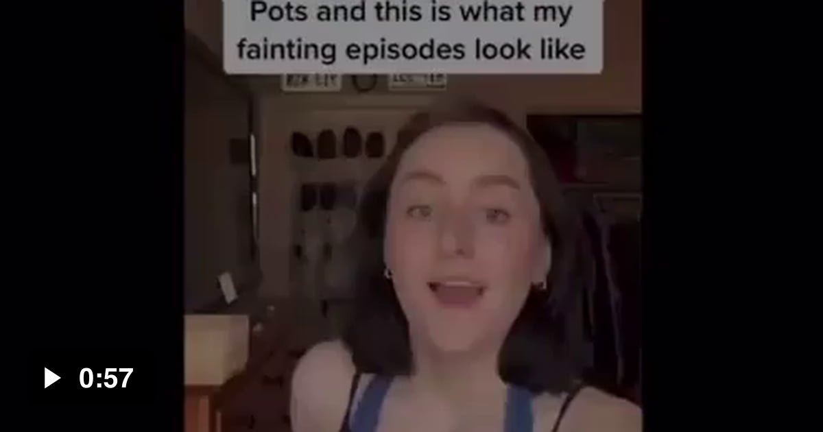 How this woman deals with POTS fainting 9GAG