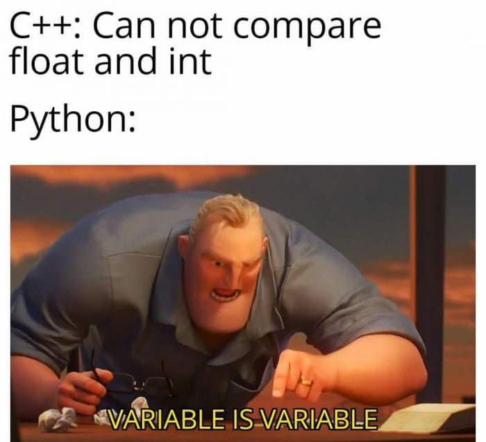 Virgin C++ vs Chad Python - 9GAG
