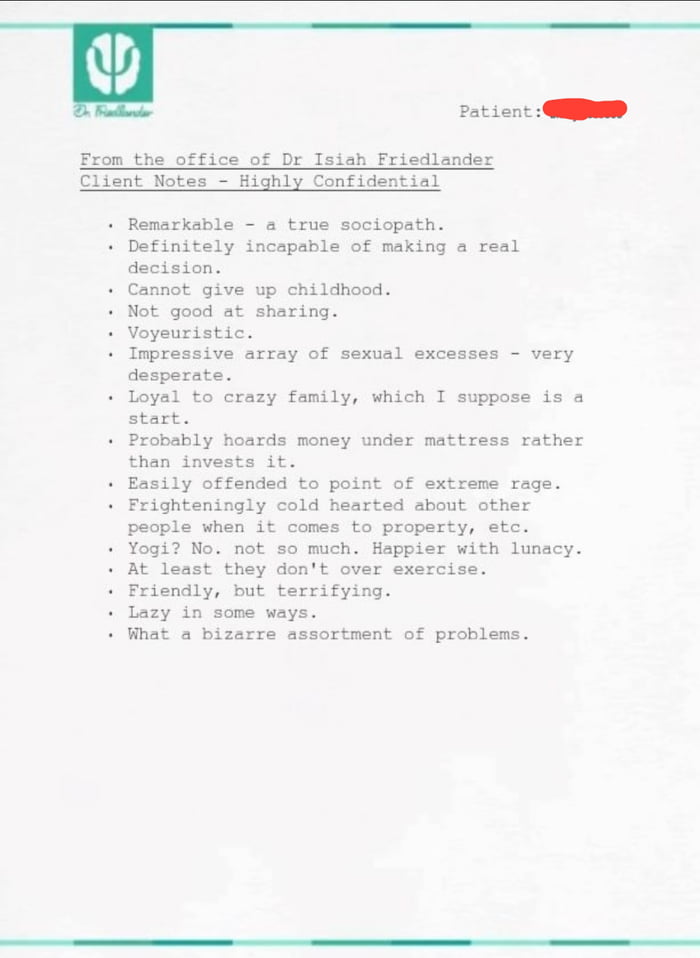 My Psychiatric Evaluation after finishing GTA V 9GAG
