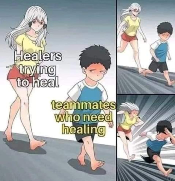 Healers Trying To Heal 9gag 1143