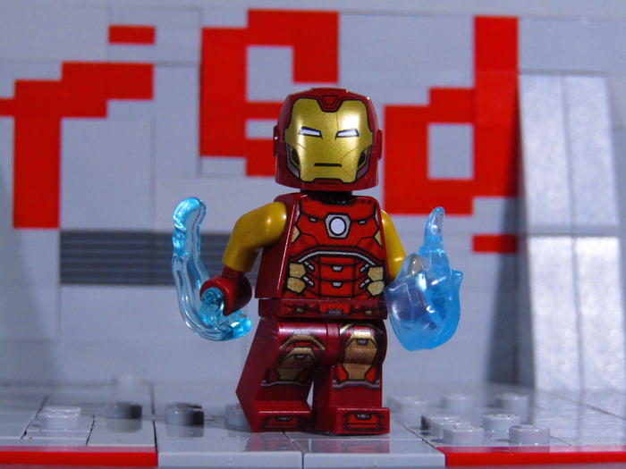 classic lego iron man