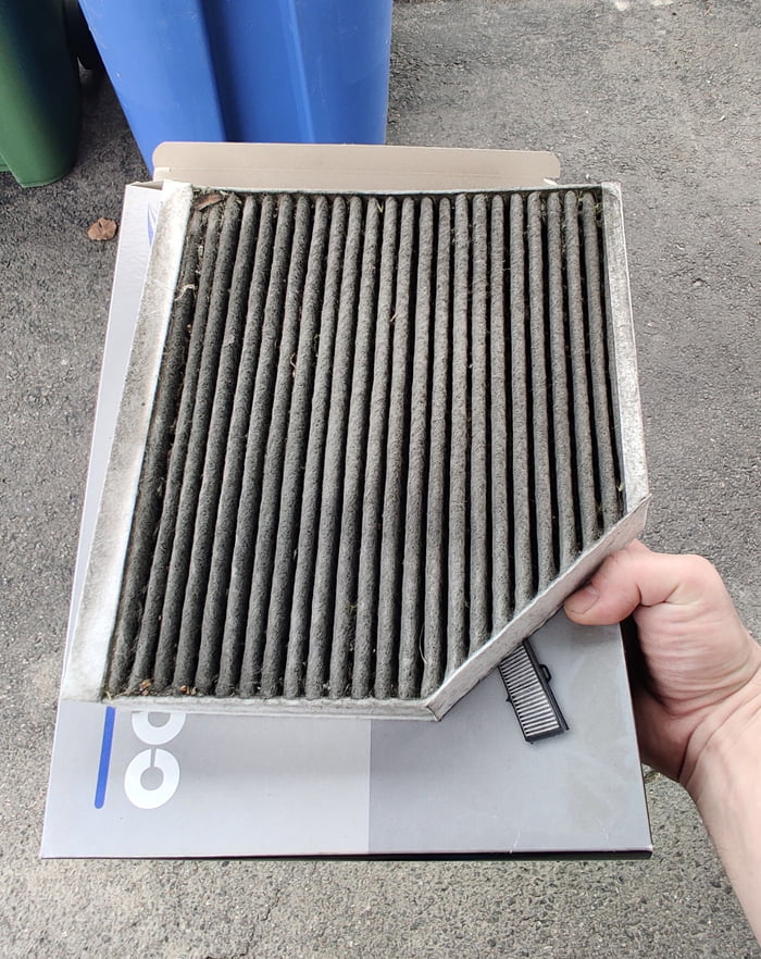 Friendly reminder to change your car cabin filter at leaat once a year