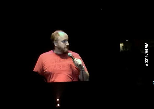 Louis C K Wrote Charlie Hebdo On His Shirt For His Madison