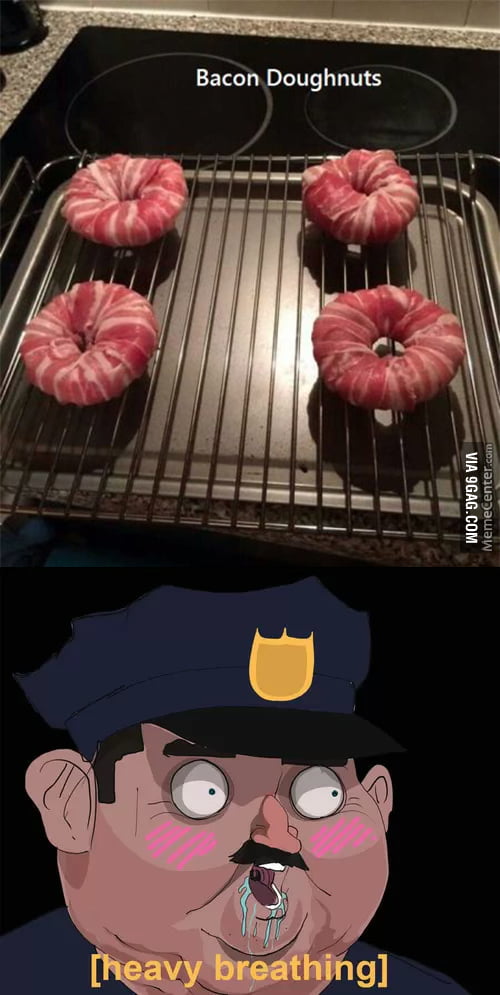Bacon doughnuts 9GAG