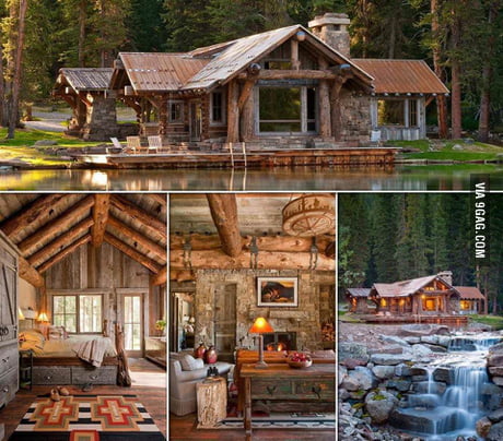 The Headwaters Camp Cabin In Sky Montana 9gag The Headwaters Camp Cabin In Sky