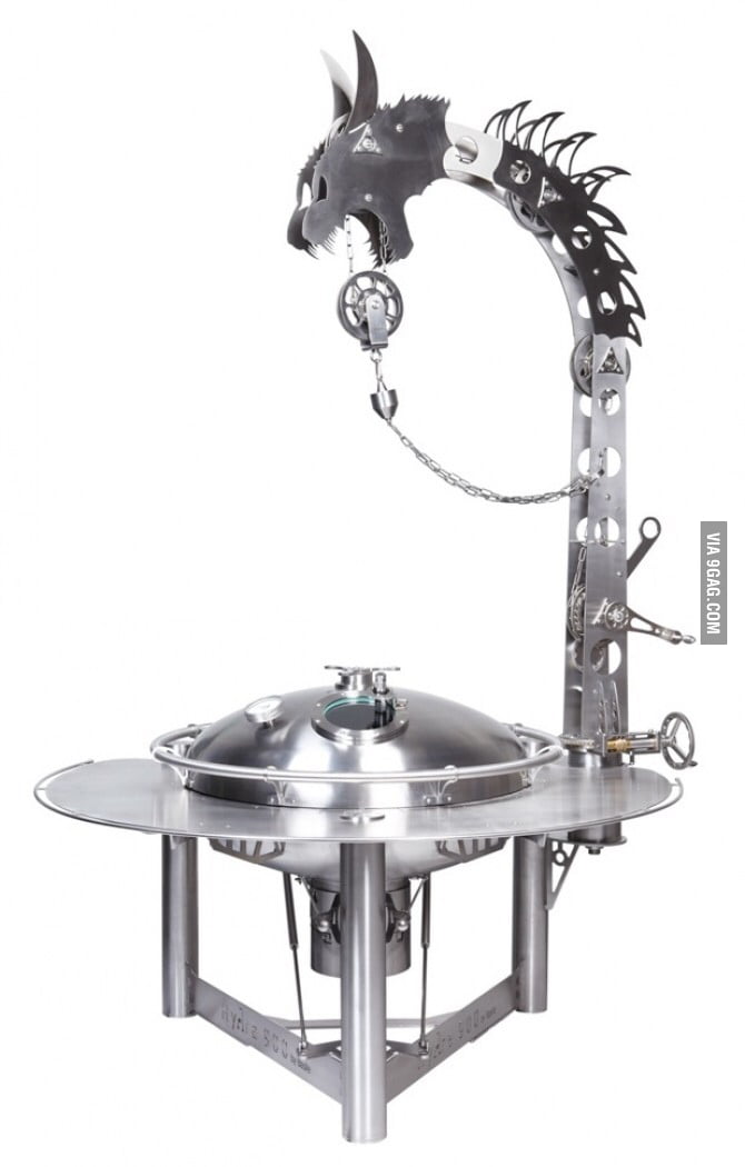 The most expensive grill 30000€ made in Nordheim, Germany 9GAG