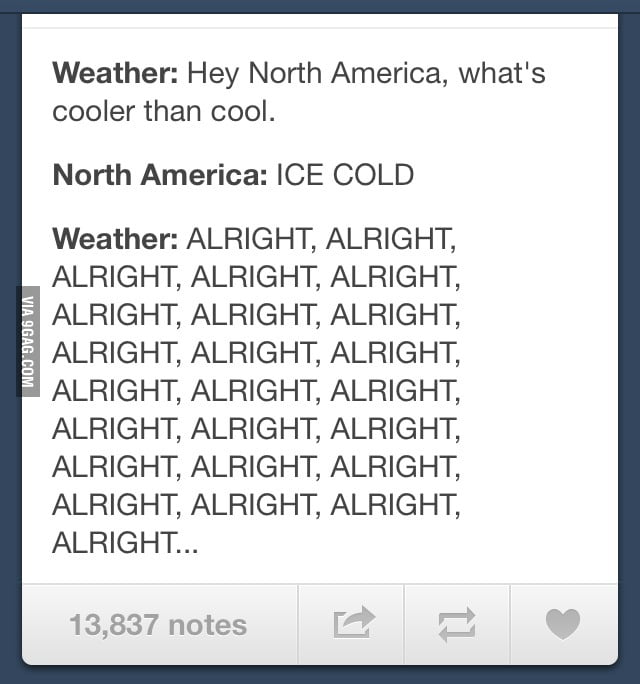 What's cooler than being cool? 9GAG