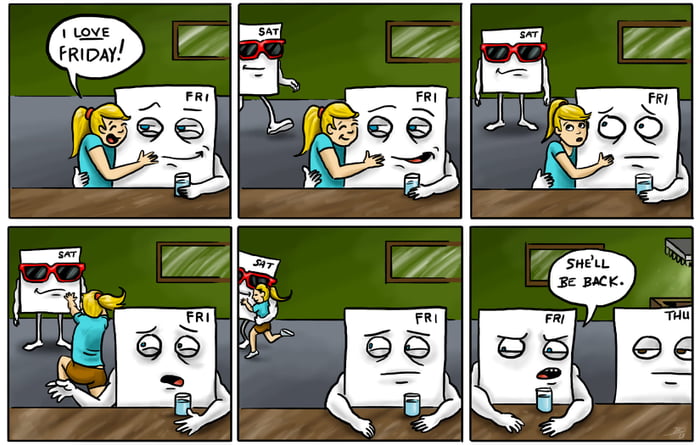 The Same Thing Every Week. - 9GAG