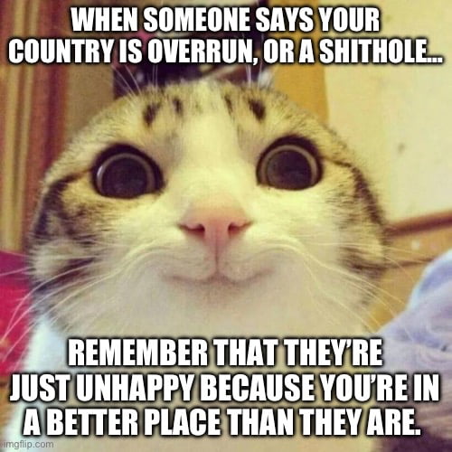 The happy cat of wisdom says - 9GAG