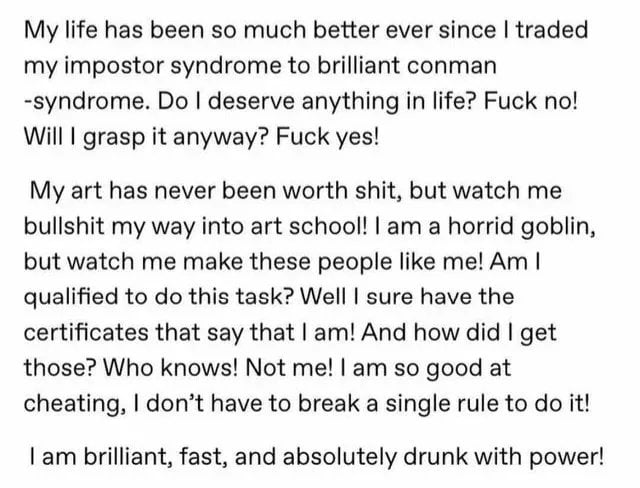Stole it from a comment. It's so good it deserves its own post - 9GAG