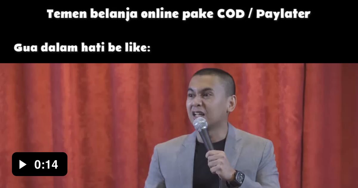 Cuma joke jangan baper - 9GAG