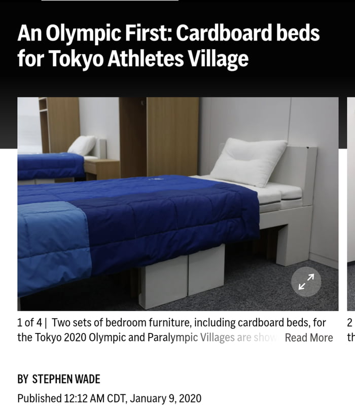 Why is cardboard bed being used in Paris Olympics going viral like it's ...